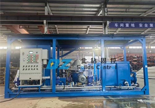 BZ High-efficiency Centrifugal Oil Sludge Treatment System to Iraq