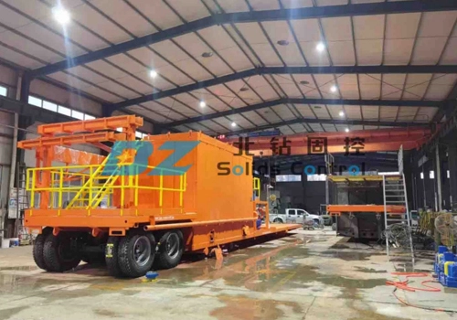 Two Sets of BZ Trailer-Mounted XJ550Z Solids Control Systems Were Sold to Oman